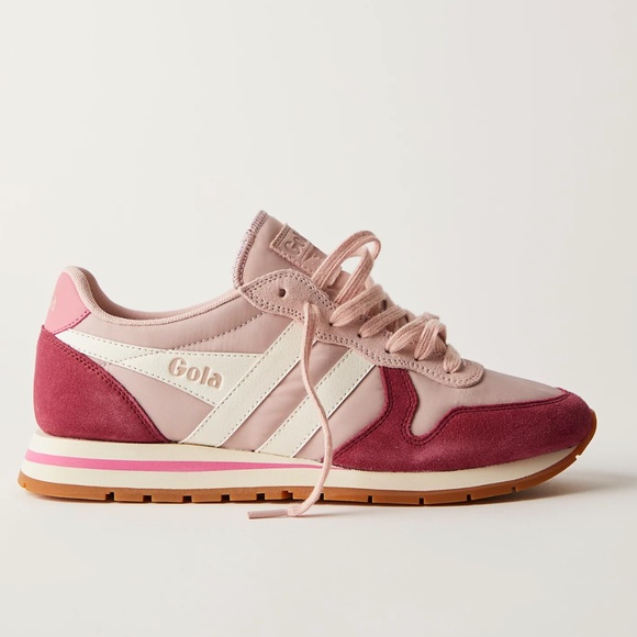 Gola Daytona Chute Sneakers in Rose - Picture 2 of 3